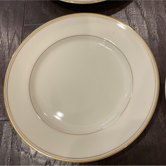 Mikasa Trousdale Ivory China Salad Plates Plate Set Of 6 L2801 Japan 7.5 Inch - Picture 2 of 4